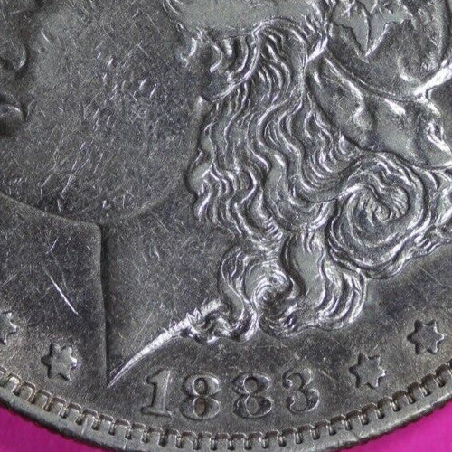 High Grade 1883 S Morgan Liberty Silver Dollar Key Date Coin San Francisco 45