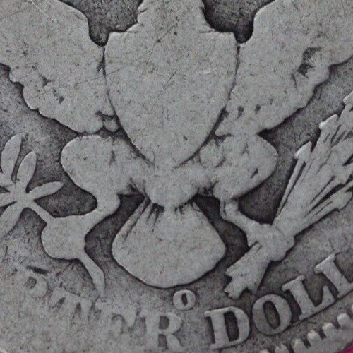 1904 O Barber Liberty Silver Quarter Scarce Semi Key Date New Orleans Mint 81