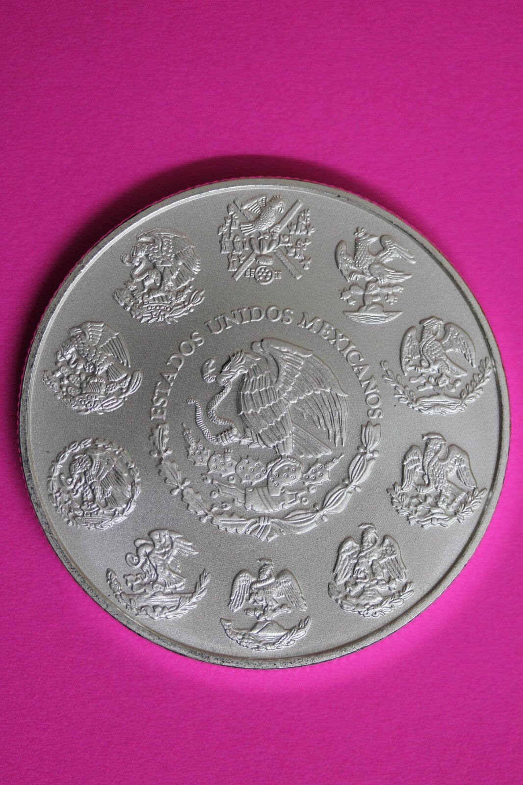 Gem BU 2016 Mexico Libertad Same Coin In Pics 1 Onza 1 OZ .999 Silver Coin 133