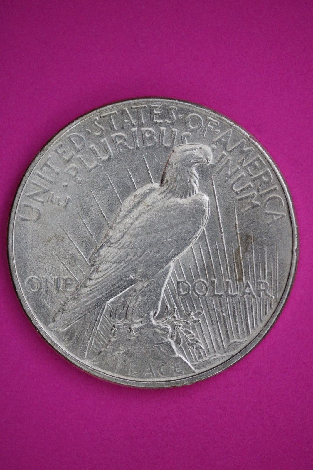 1935 P Peace Lady Liberty Semi Key Date Silver Dollar Guaranteed Authentic 2713