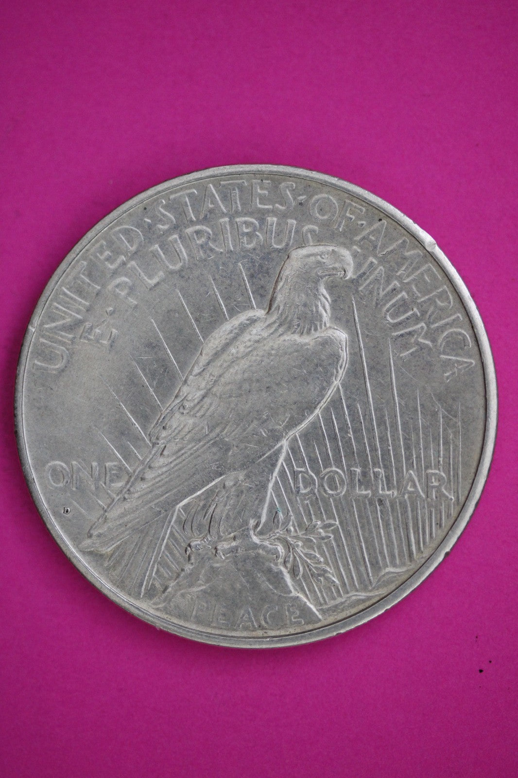 1934 D Peace Lady Liberty Semi Key Date Silver Dollar Guaranteed Authentic 2692