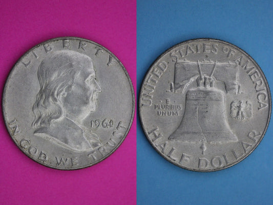 6 Standard Ounces Coin Weight 90% Silver Junk Ben Franklin Half Dollars Halves