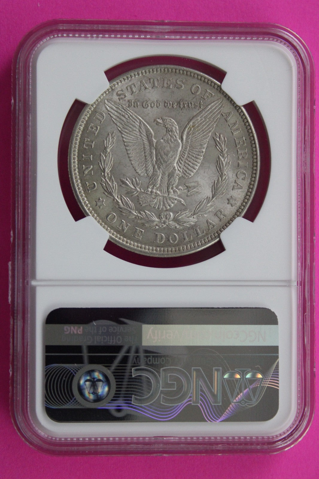 1921 P MS 63 Liberty Morgan Silver Dollar NGC Certified Graded Authentic 882