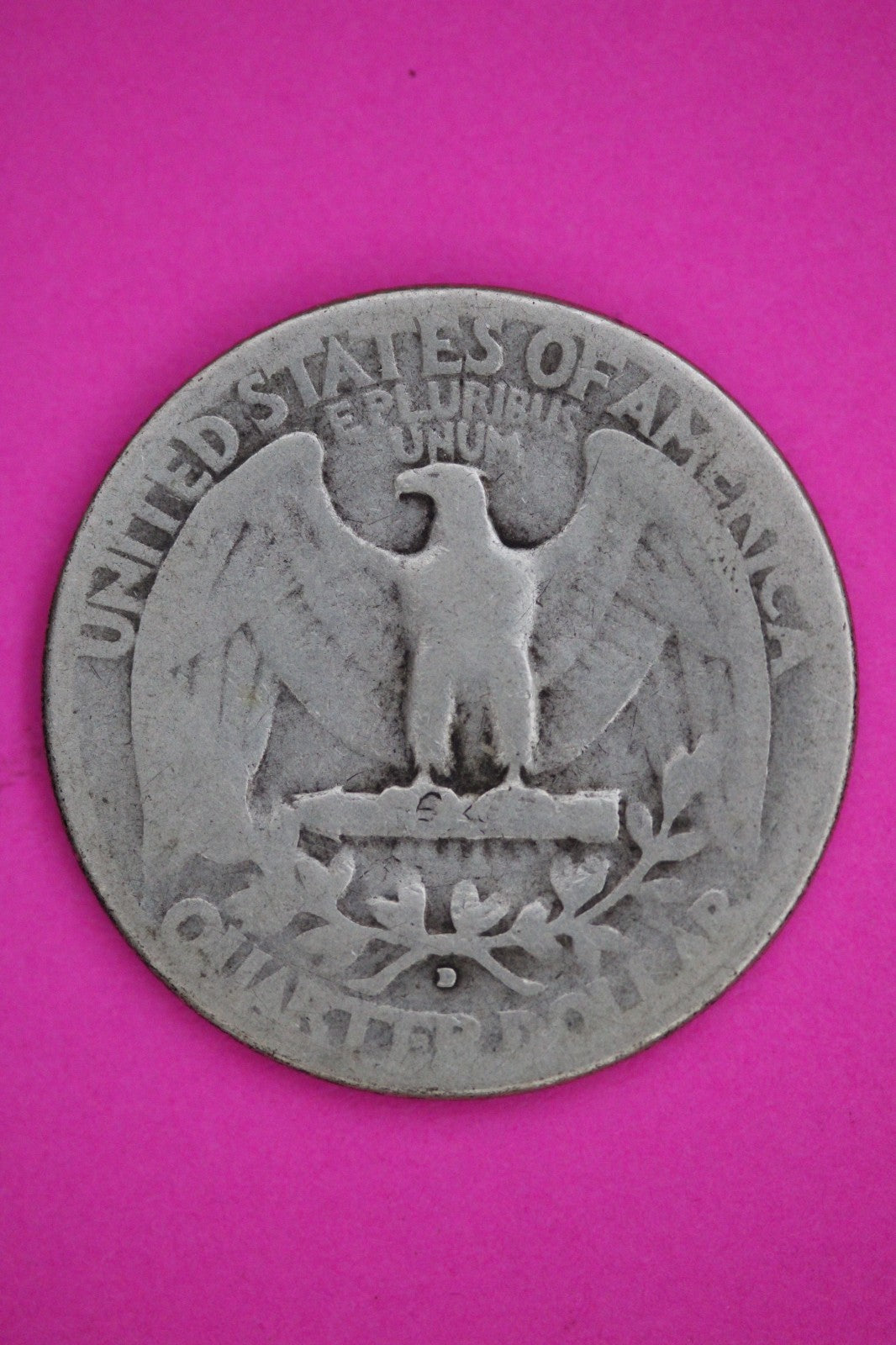 1932 D George Washington Silver Quarter Guaranteed Authentic Genuine Coin 2562