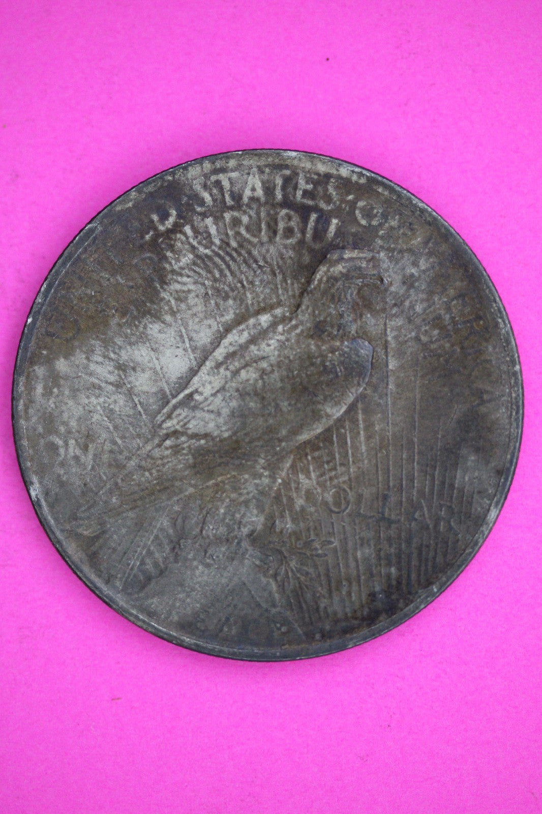 High Grade 1923 P Peace Silver Dollar LIberty Coin Authentic & Genuine 2641