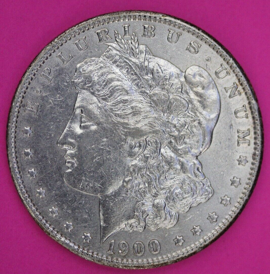 High Grade 1900 S Morgan Liberty Silver Dollar Scarce Semi Key Date Coin 31