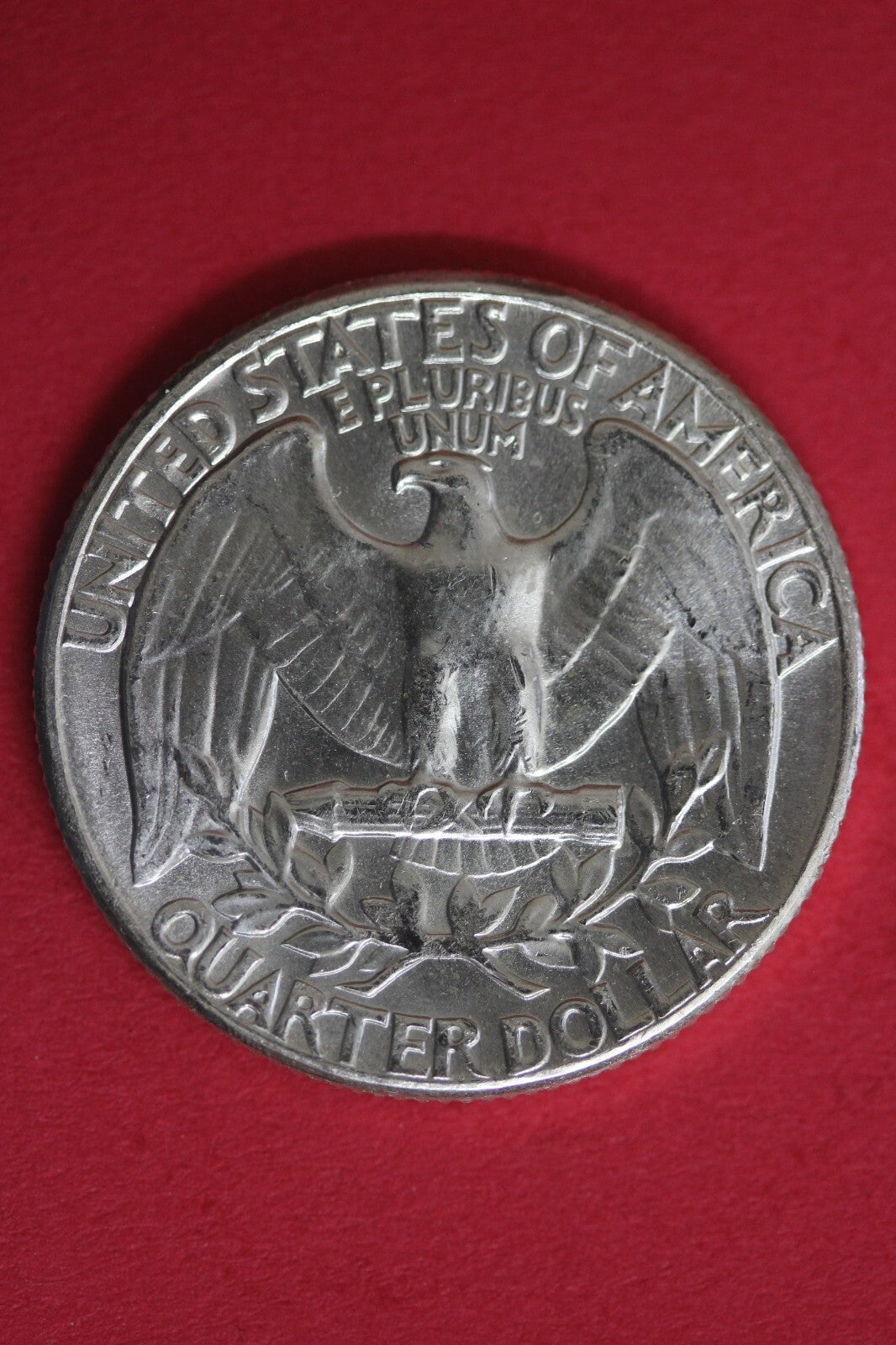 1963 Uncirculated Type B Reverse George Washington Quarter Exact Coin OCE 143