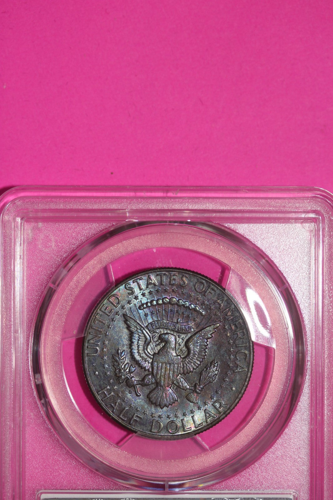Toned 1964 D MS 64 John Kennedy Half Dollar PCGS Certified Graded Genuine 1239