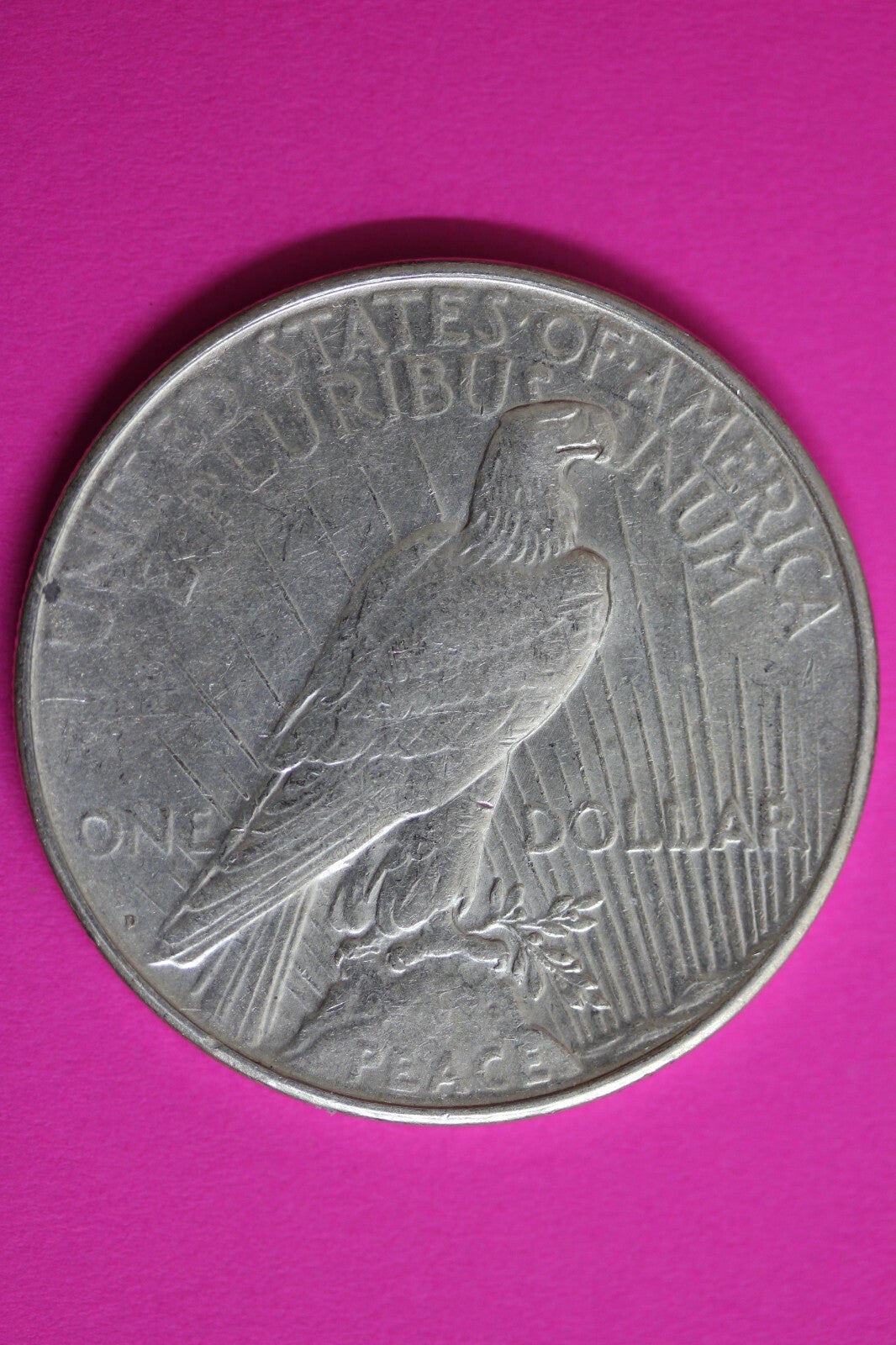 1923 D Liberty Peace Silver Dollar Exact Coin Shown Nice Luster Better Grade 138