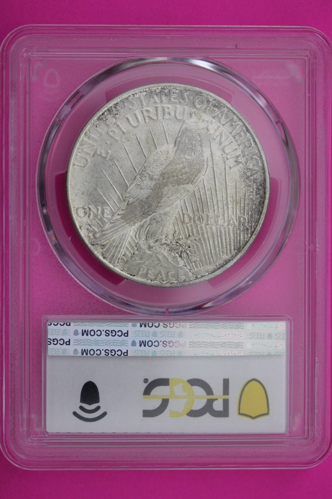 1922 D MS 63 Liberty Peace Silver Dollar PCGS Certified Authentic Graded 378