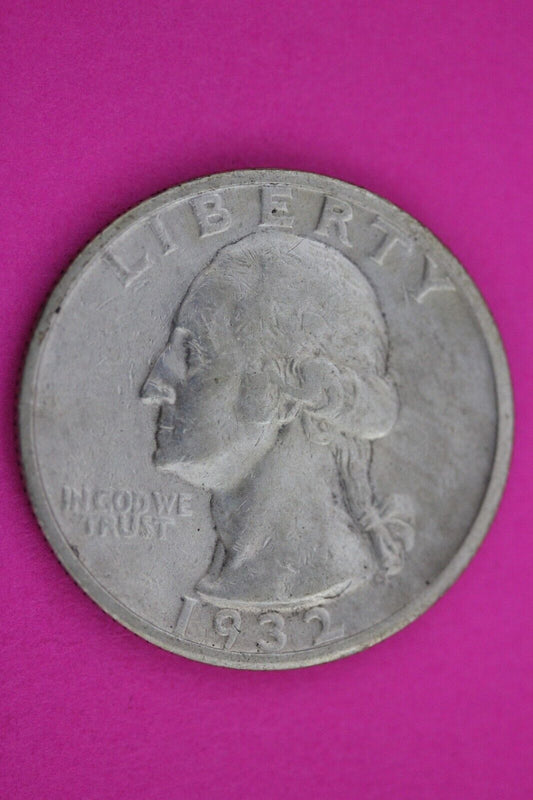 High Grade 1932 S George Washington Quarter Scarce Key Date Silver Coin 12