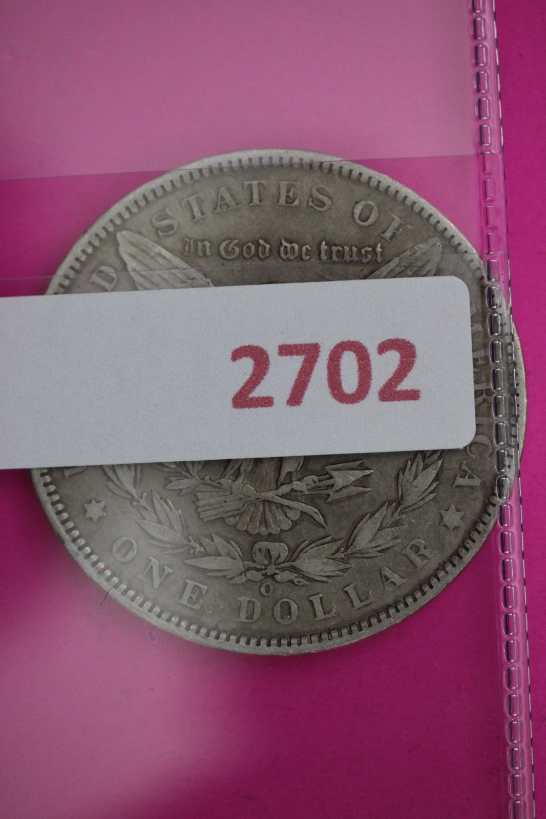 1891 O Morgan Lady Liberty Silver Dollar Guaranteed Authentic & Genuine 2702