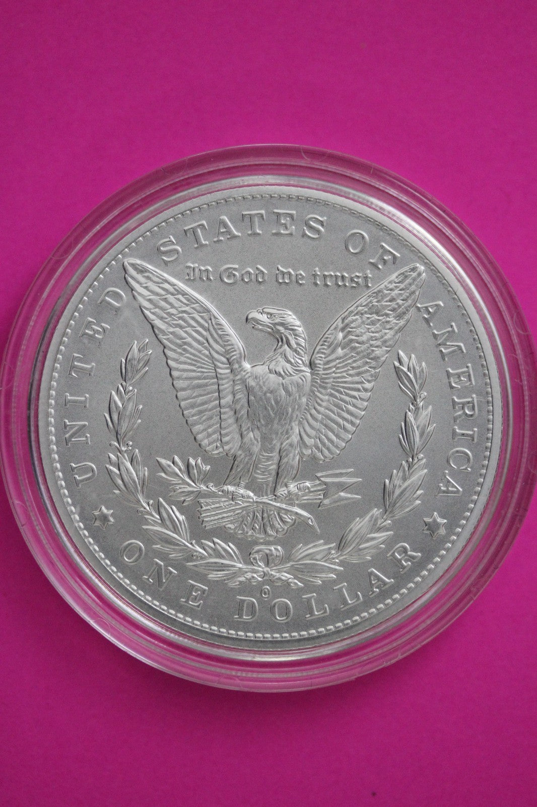 Gem Brilliant Uncirculated 2021 O Morgan Silver Dollar .999 Mint Capsule C258