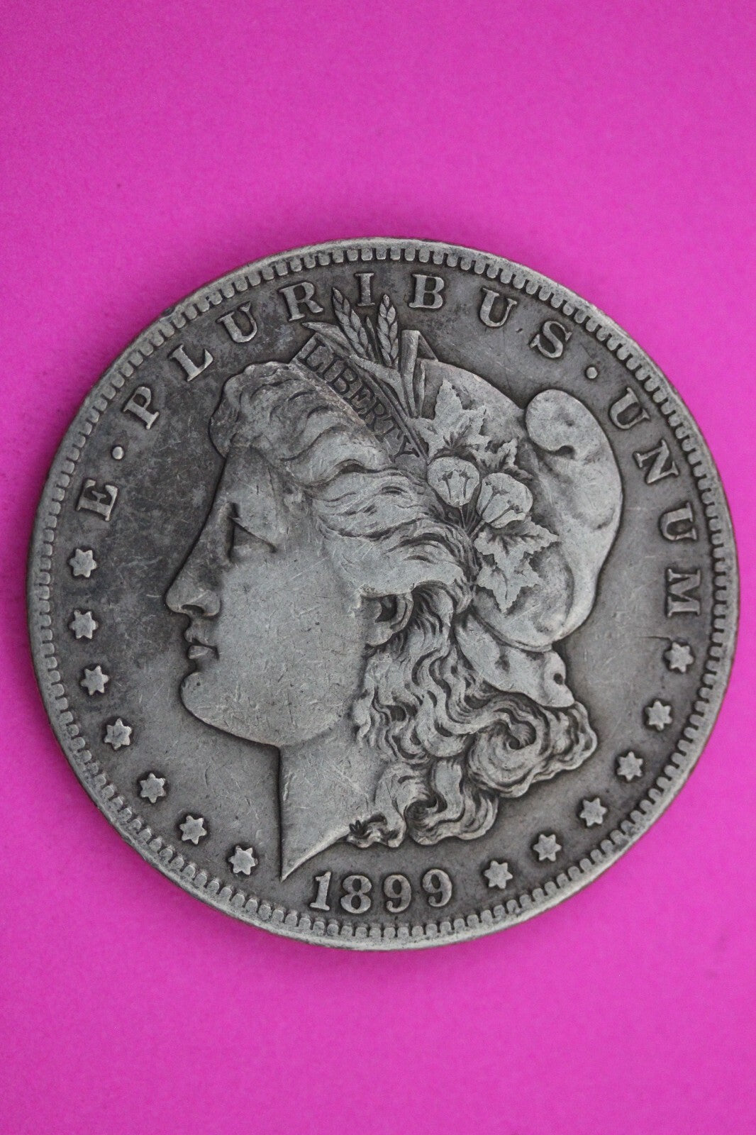 1899 S Morgan Lady Liberty Rare Date Silver Dollar Guaranteed Authentic 0180N