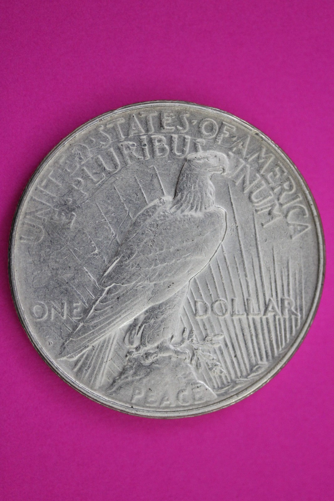 1923 D Peace Silver Dollar LIberty Coin Guaranteed Genuine American Seller 2022