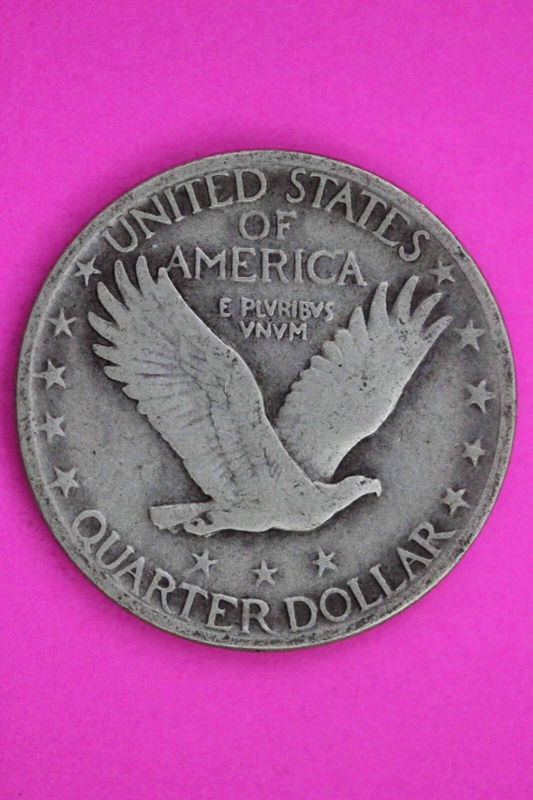 1928 D Standing Liberty Silver Quarter Guaranteed Authentic & Genuine Coin 1215