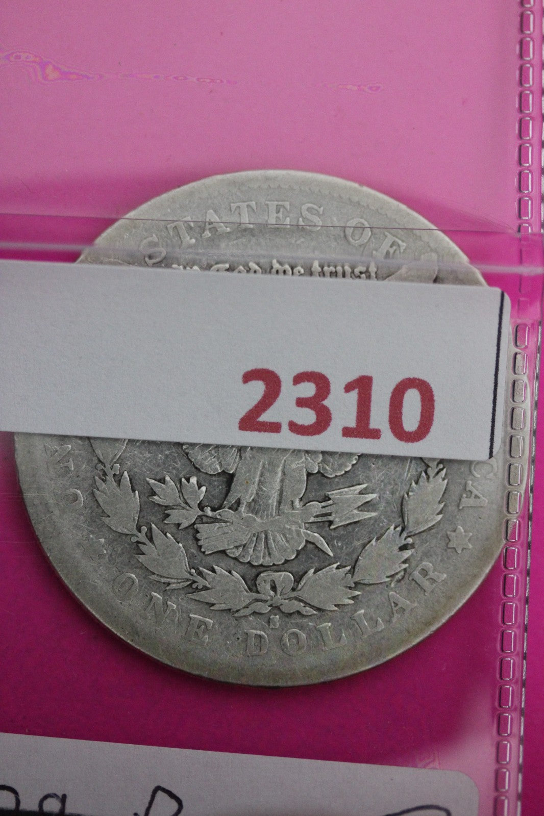 1892 S Morgan Silver Dollar Coin Guaranteed Authentic U.S.A American Seller 2310