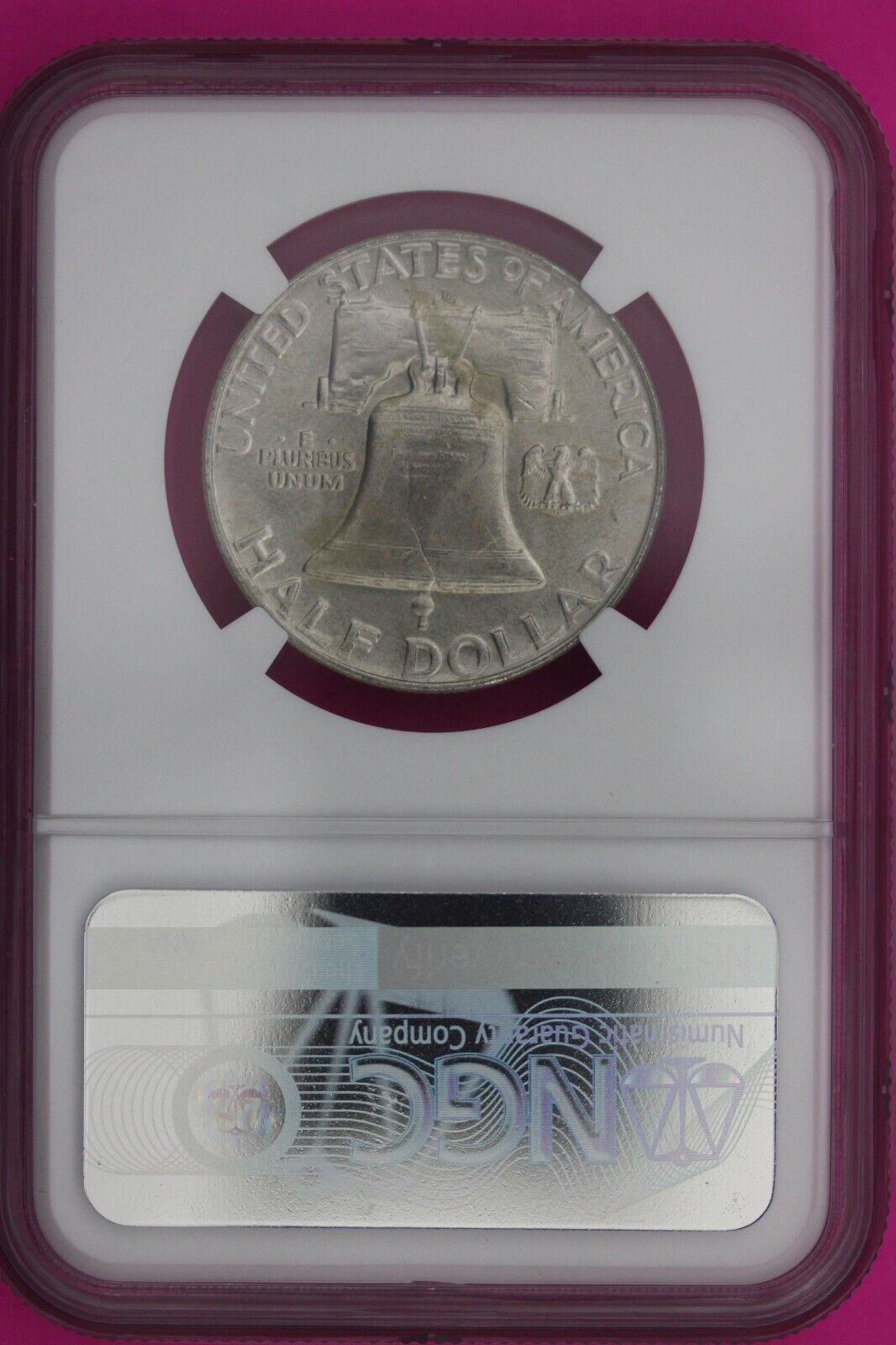 Full Bell Lines 1954 D MS 64 FBL Ben Franklin Half Dollar Silver Coin NGC 945