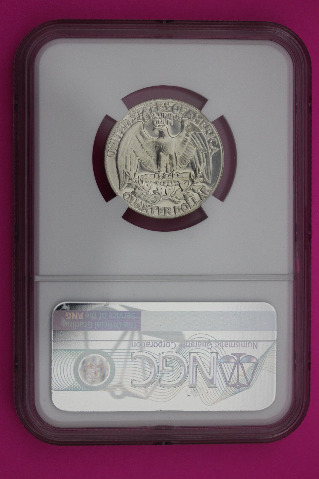 1959 PF 67 Proof Washington Silver Quarter NGC Certified Graded Authentic 254