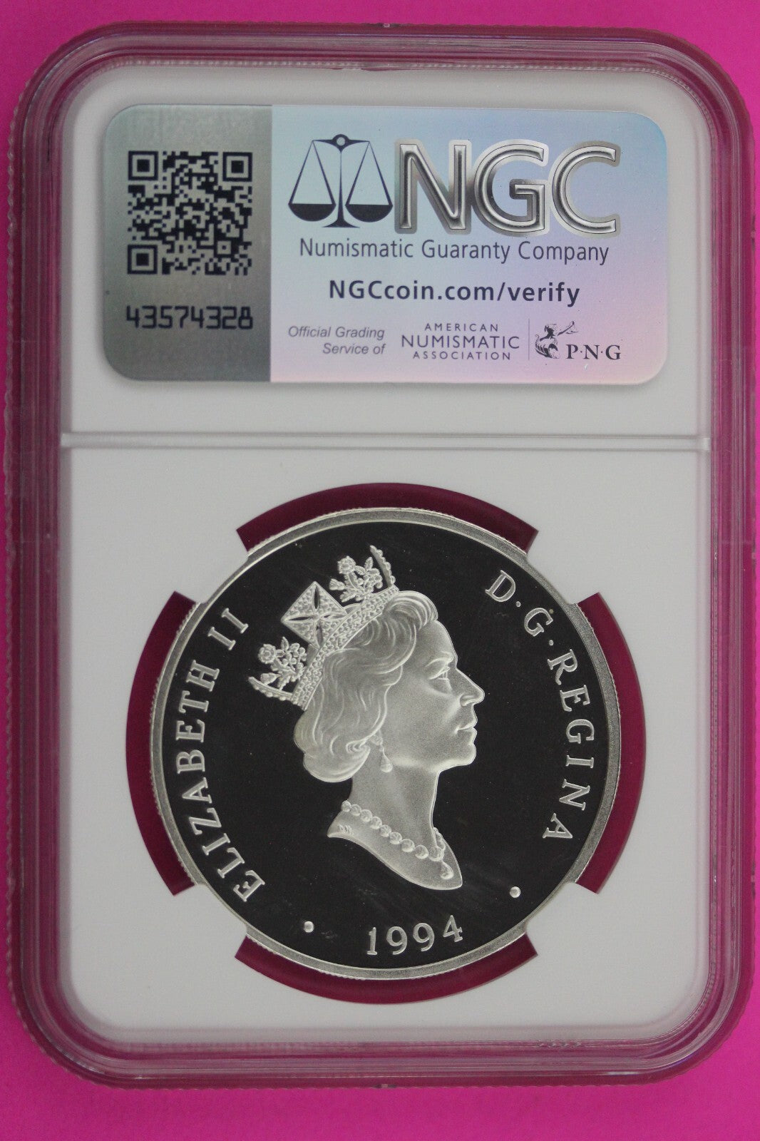 1994 PF 69 Gilt Canada $20 Proof Vedette Silver Coin Aviation Series NGC 182