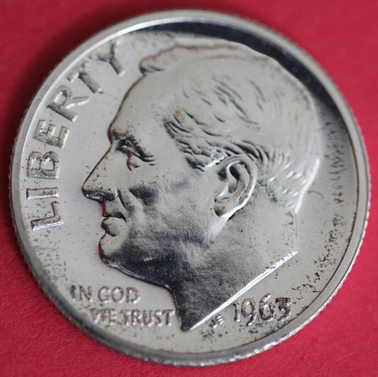 1963 Silver Proof Roosevelt Dime Exact Coin Shown  78