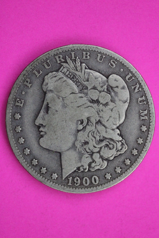 1900 O/CC Morgan Lady Liberty Semi Key Date Silver Dollar Coin Authentic 1596