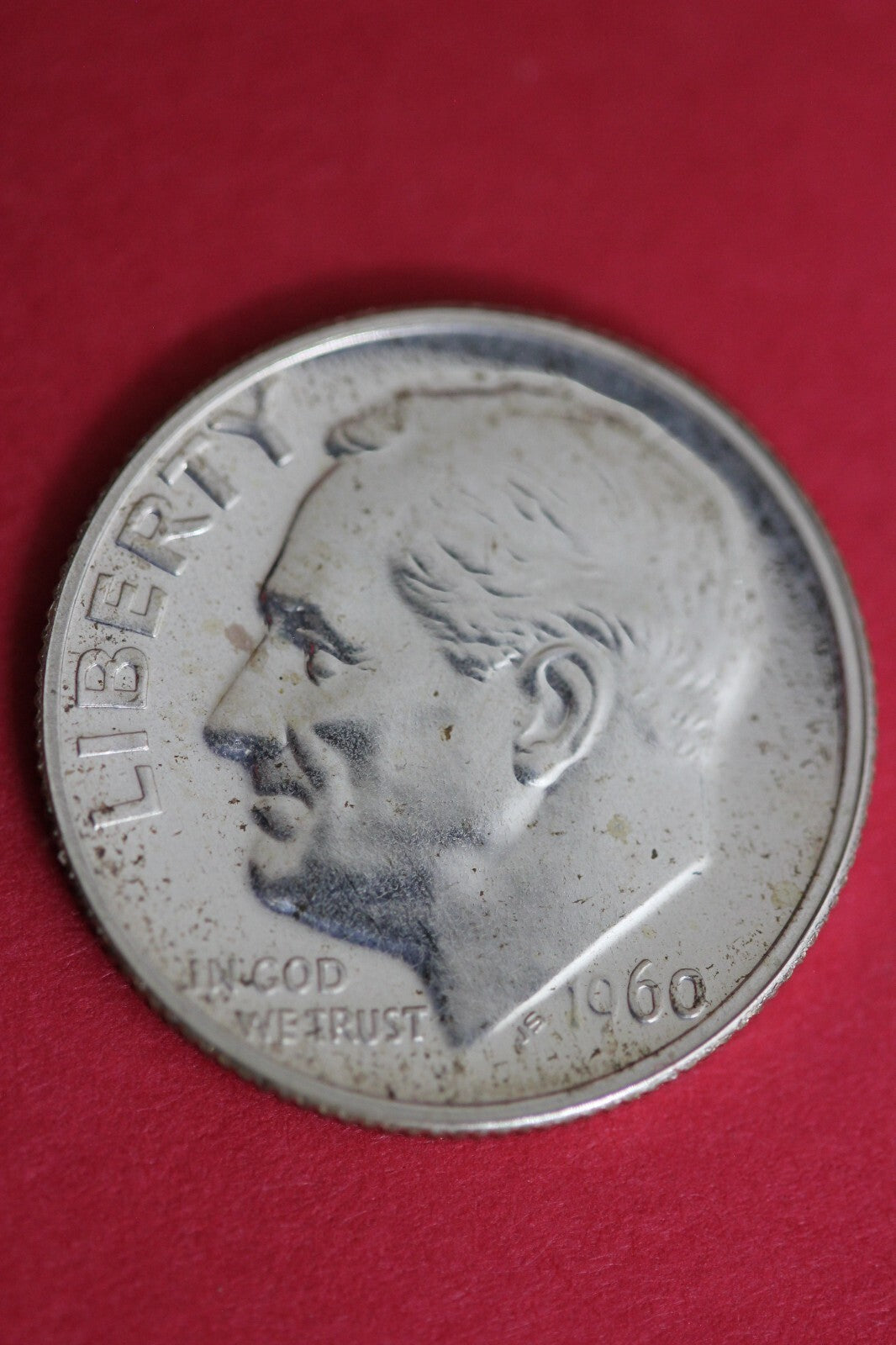 1960 Silver Proof Roosevelt Dime Exact Coin Shown OCE 36