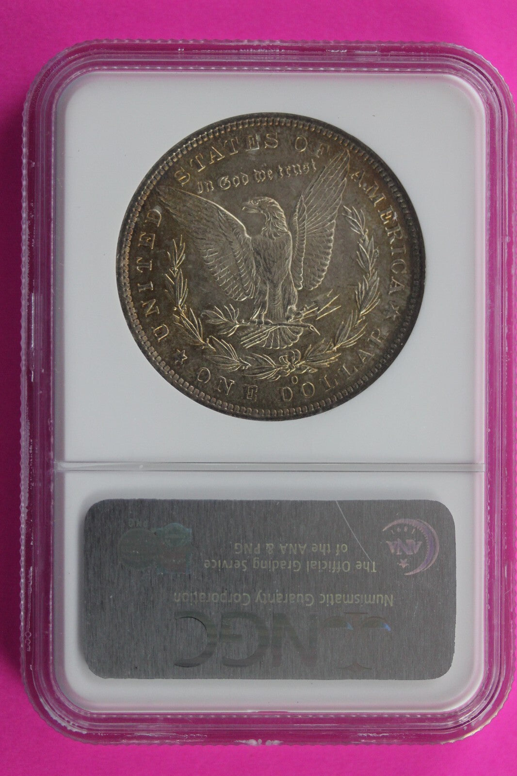 1888 O MS 63 Liberty Morgan Silver Dollar NGC Certified Graded Slab 58