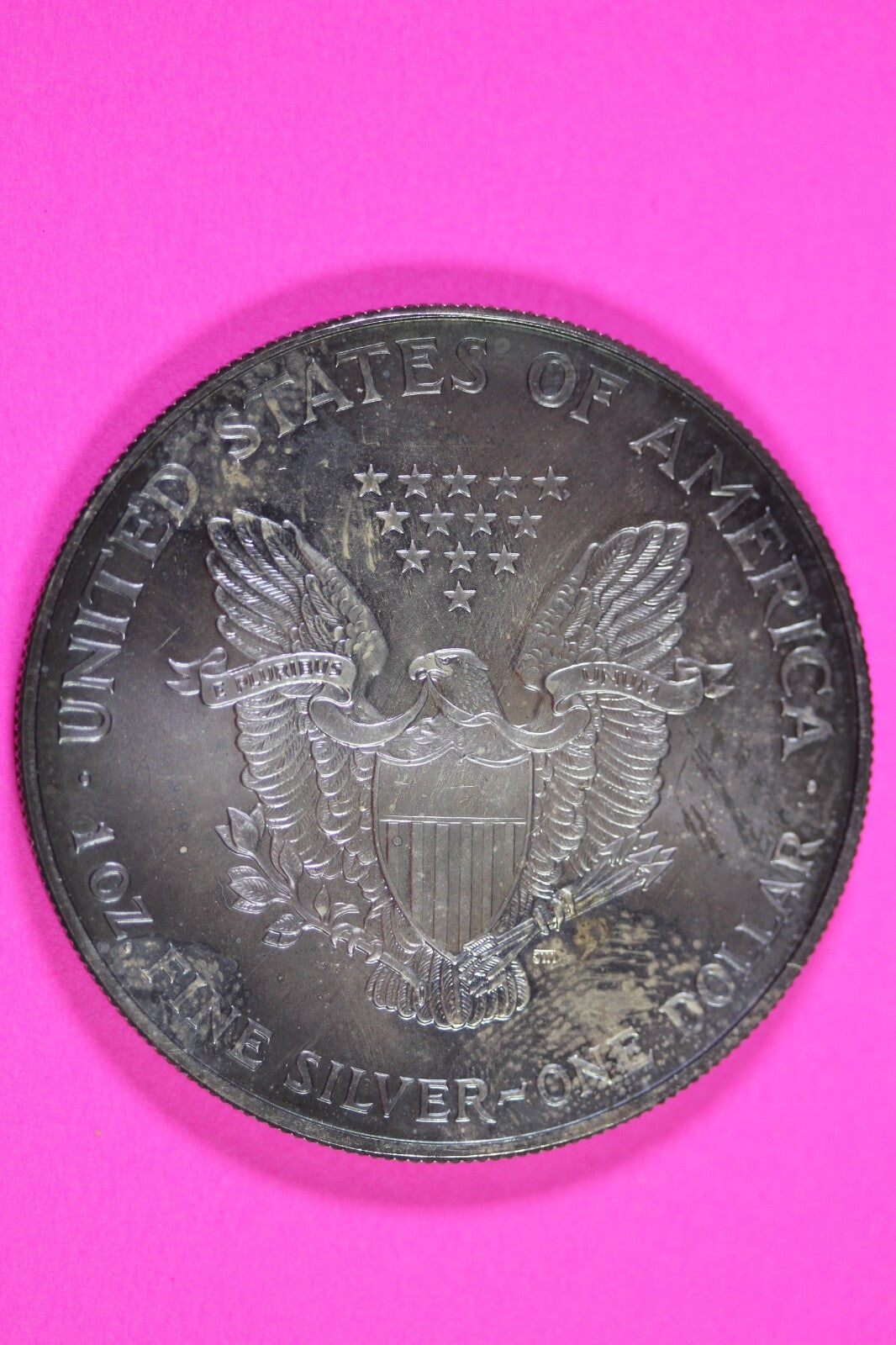 Colorized 1999 American Silver Eagle 1 Ounce .999 Fine Exact Coin Shown 155