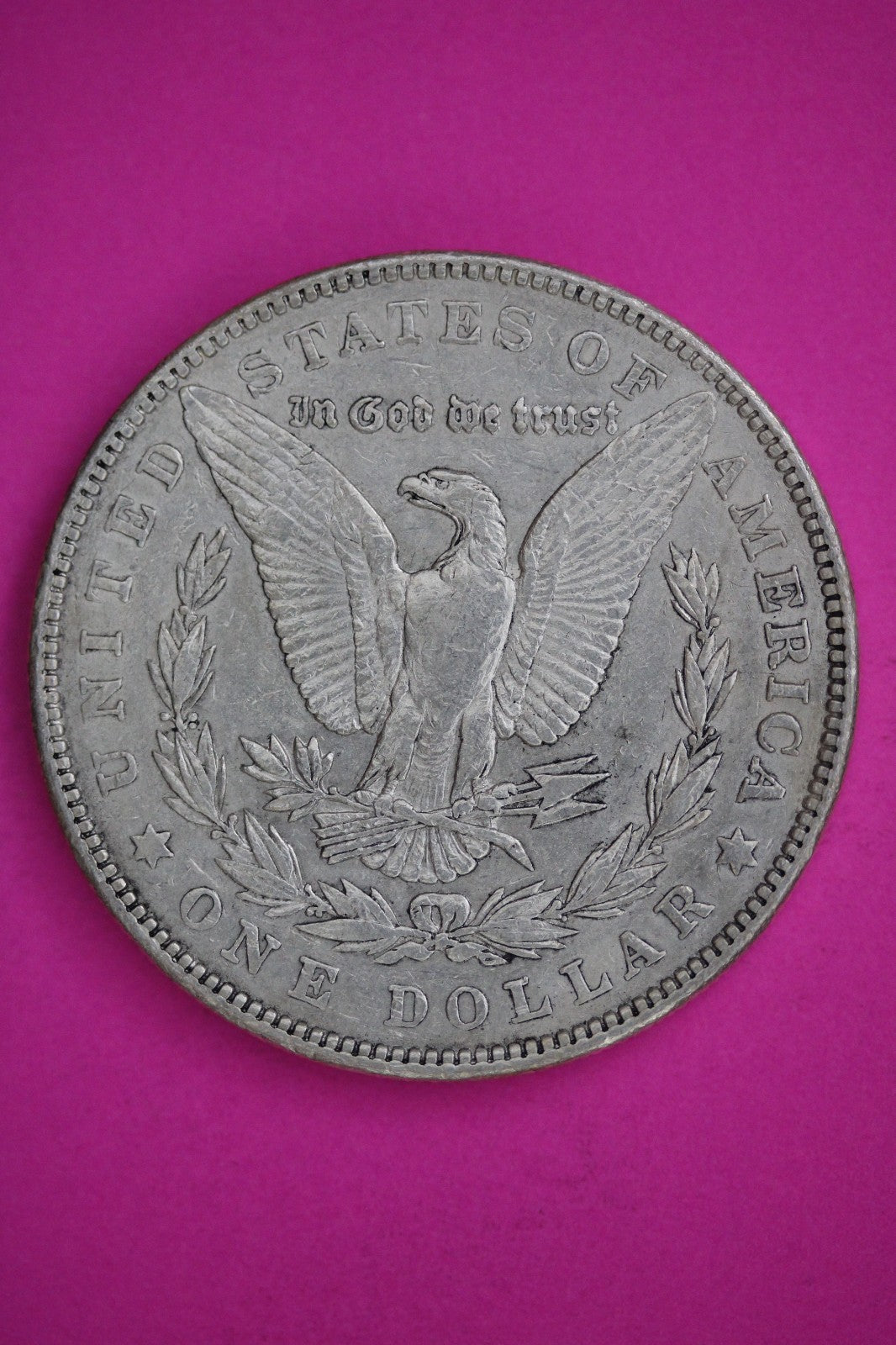 1902 P Morgan Lady Liberty Silver Dollar Guaranteed Authentic & Genuine 2726