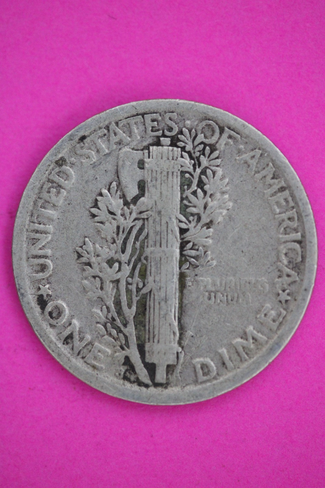 1918 D Mercury Liberty Dime Silver Coin Guaranteed Genuine American Seller 2578