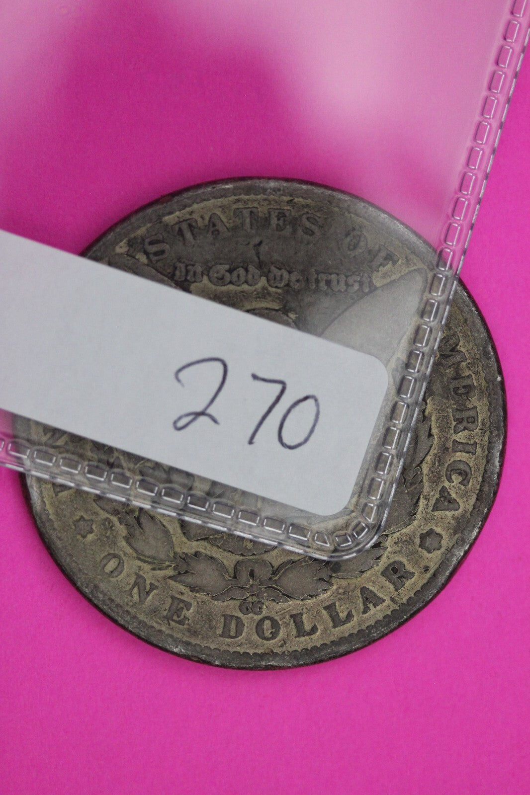 1884 CC Morgan Lady Liberty Silver Dollar Carson City Rare Key Date Coin 270