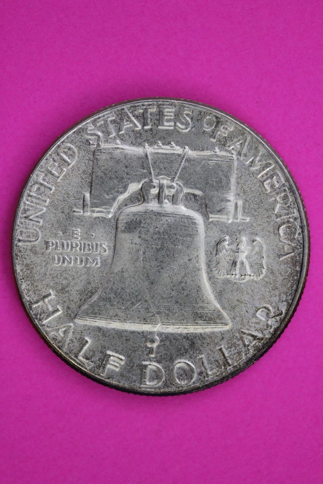 1954 P FBL Full Bell Lines Ben Franklin Half Dollar Silver Coin Authentic 1790