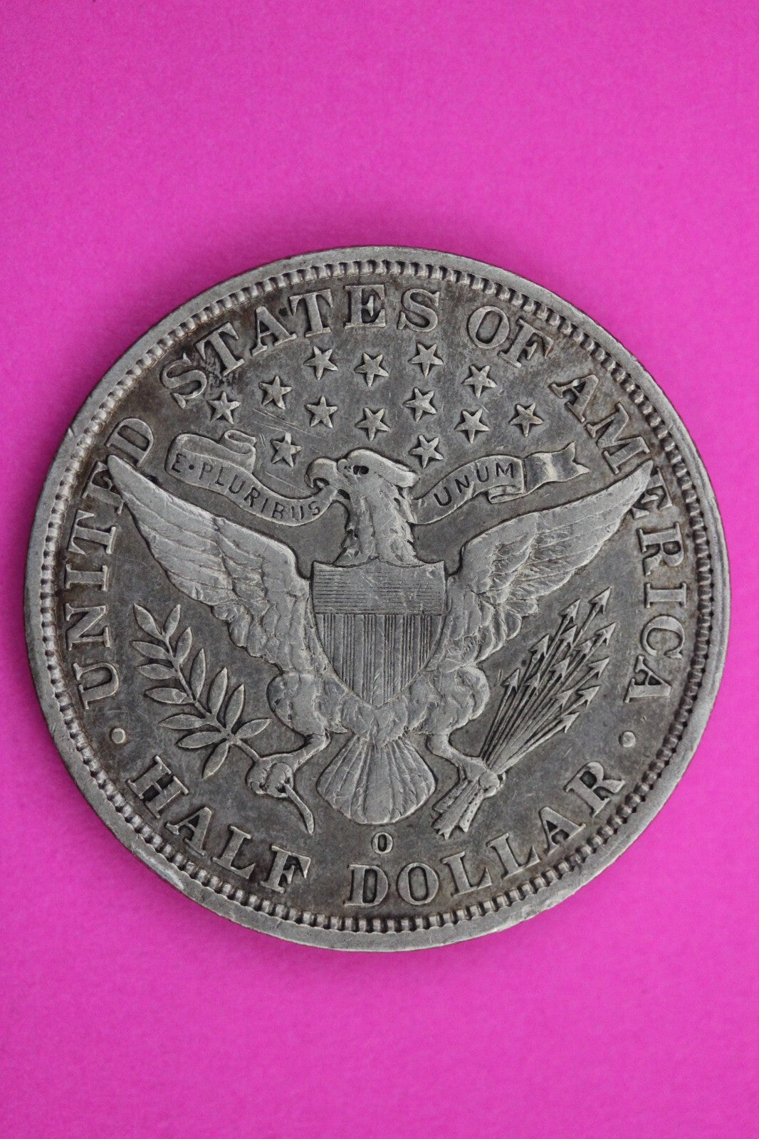 1906 O Barber Liberty Half Dollar Scarce Semi Key Date Silver Coin 239
