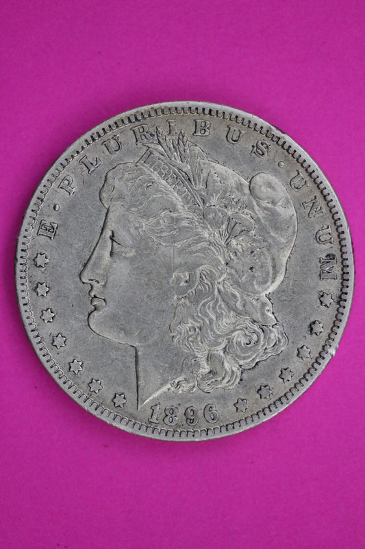 1896 O Morgan Lady Liberty Silver Dollar Guaranteed Authentic & Genuine 1400
