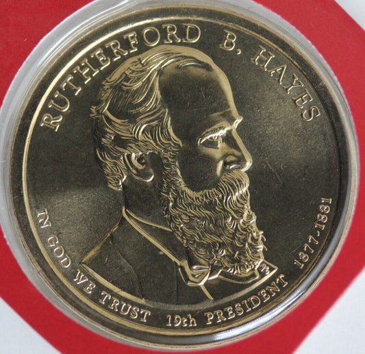 Gem BU 2011 D Rutherford Hayes Presidential Dollar Mint Cello Exact Coin TOM 41