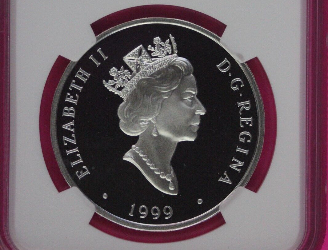 Top Pop 1999 PF 69 Ultra Cameo Canada Aviation Series Dash 8 Kilt $20 NGC 1058