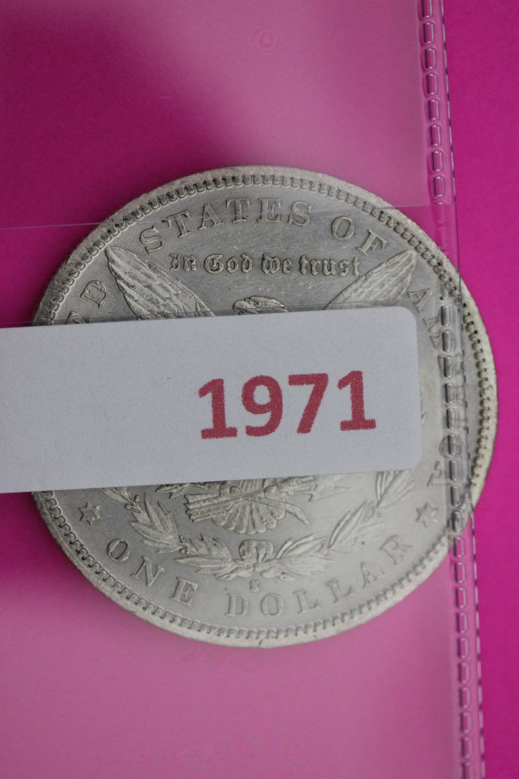 1887 S Morgan Silver Dollar Coin Guaranteed Authentic U.S.A American Seller 1971