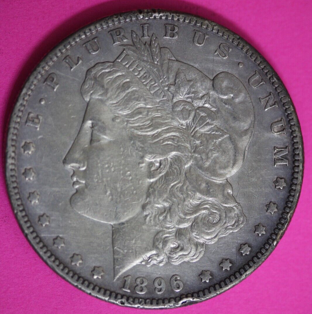 1896 S Morgan Silver Dollar Liberty Rare Key Date Coin San Francisco Mint 172
