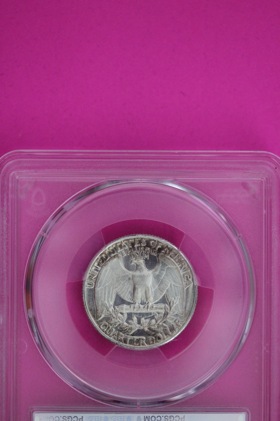 Toned 1954 PR 67 Washington Silver Quarter PCGS Certified Graded Authentic 1259