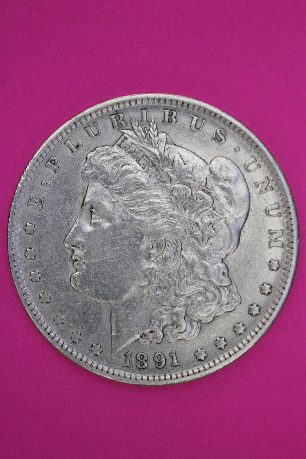 High Grade 1891 O Morgan Liberty Silver Dollar New Orleans Minted Rare Coin 71