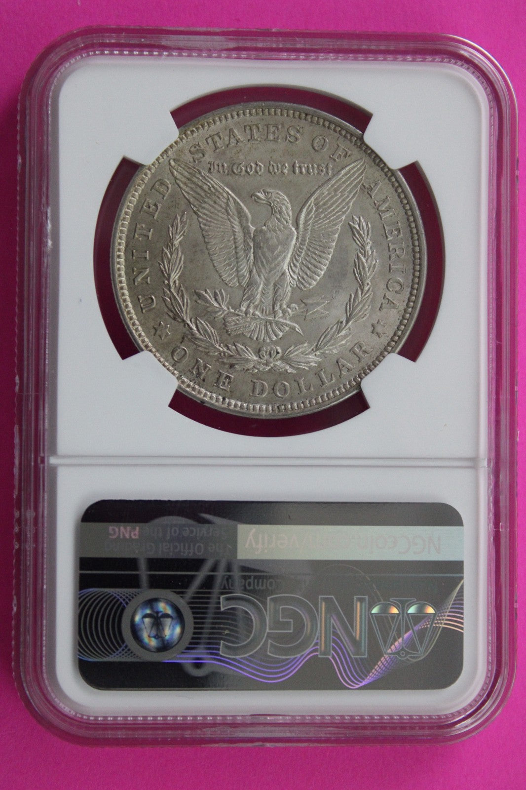 1921 P MS 63 Liberty Morgan Silver Dollar NGC Certified Graded Authentic 879