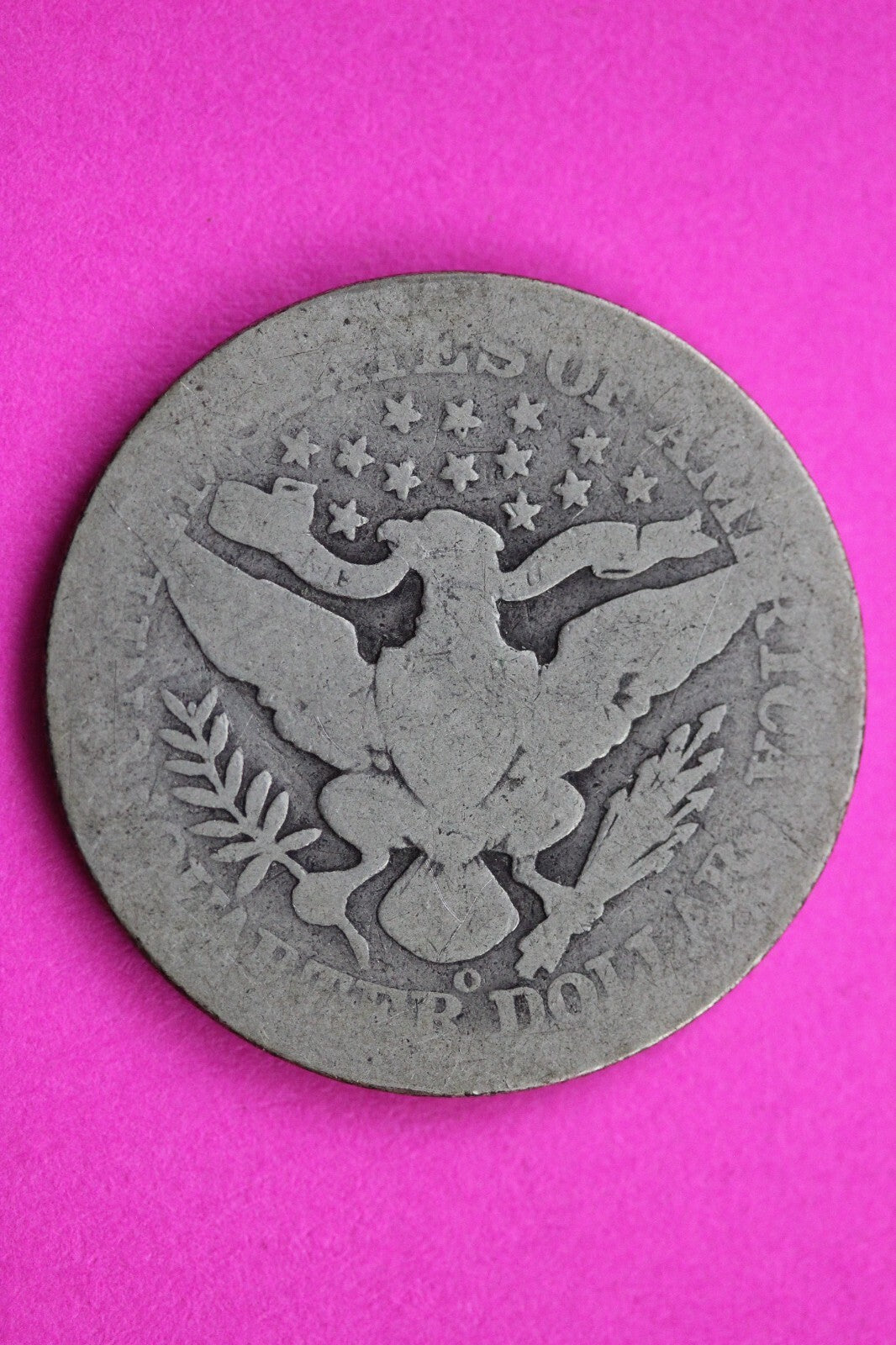 1904 O Barber Liberty Silver Quarter Scarce Guaranteed Authentic Rare Coin 0892