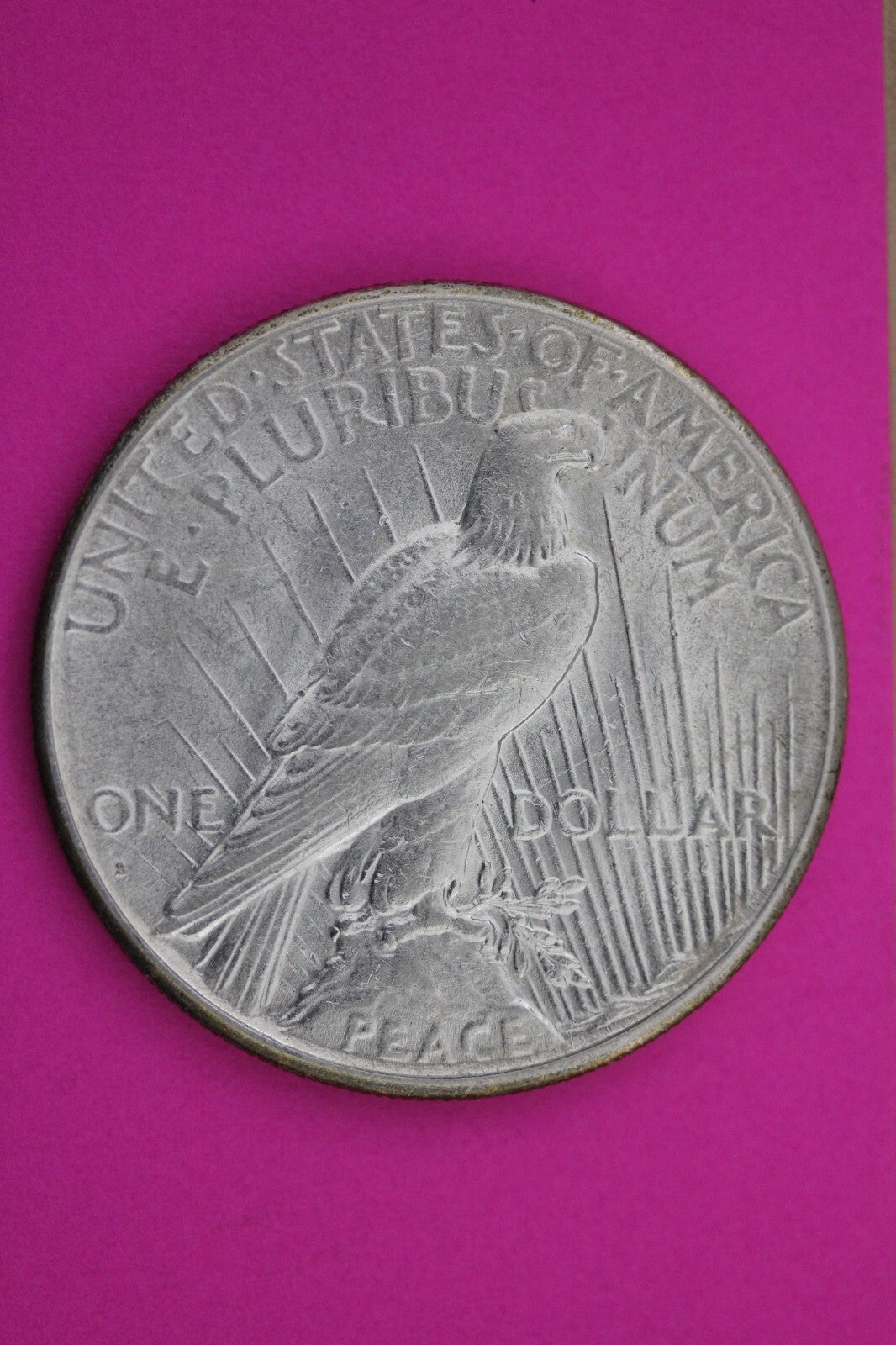 High Grade 1927 S Peace Silver Dollar LIberty Coin Guaranteed Authentic 0294N