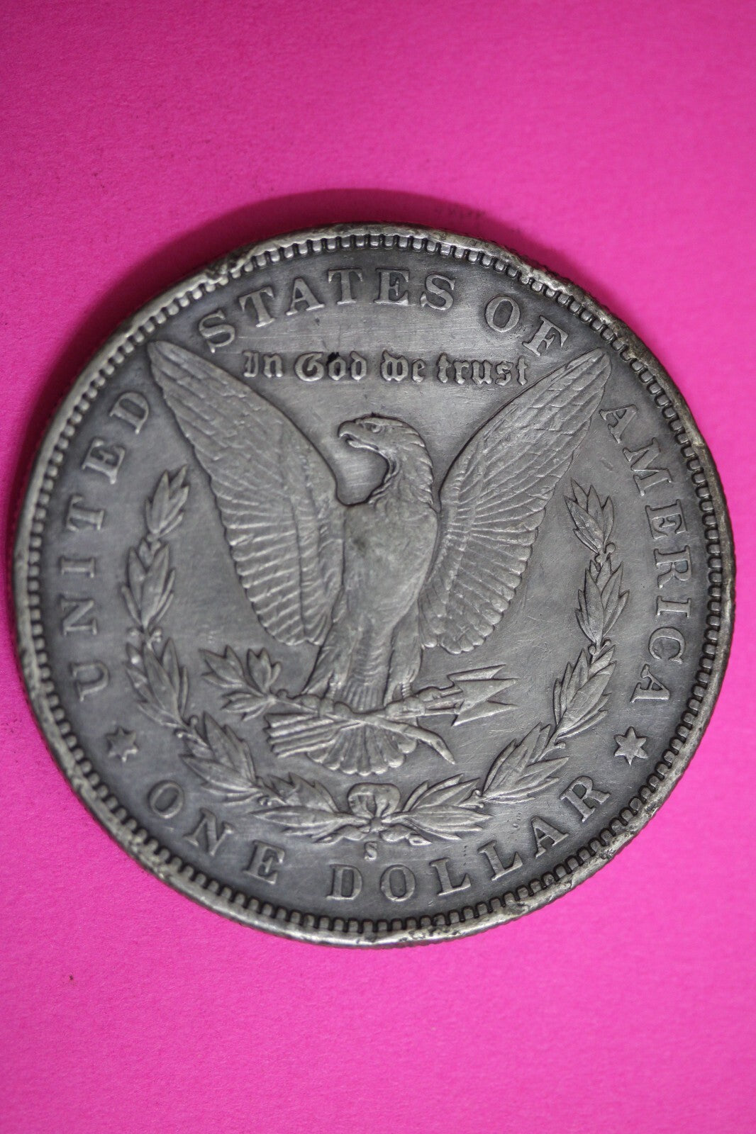 1896 S Morgan Silver Dollar Liberty Rare Key Date Coin San Francisco Mint 172
