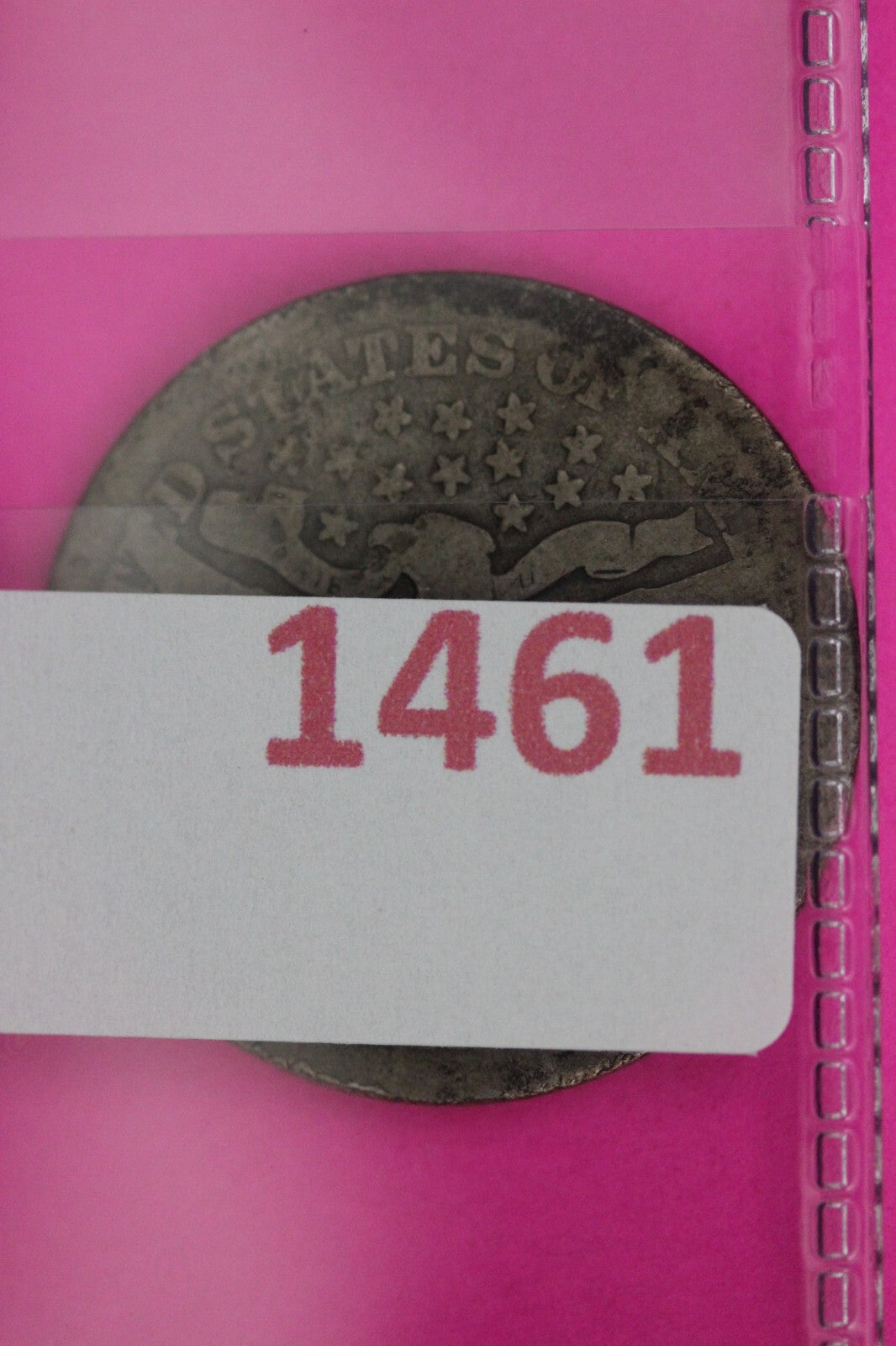 1908 S Barber Liberty Silver Quarter Guaranteed Authentic & Genuine Coin 1461