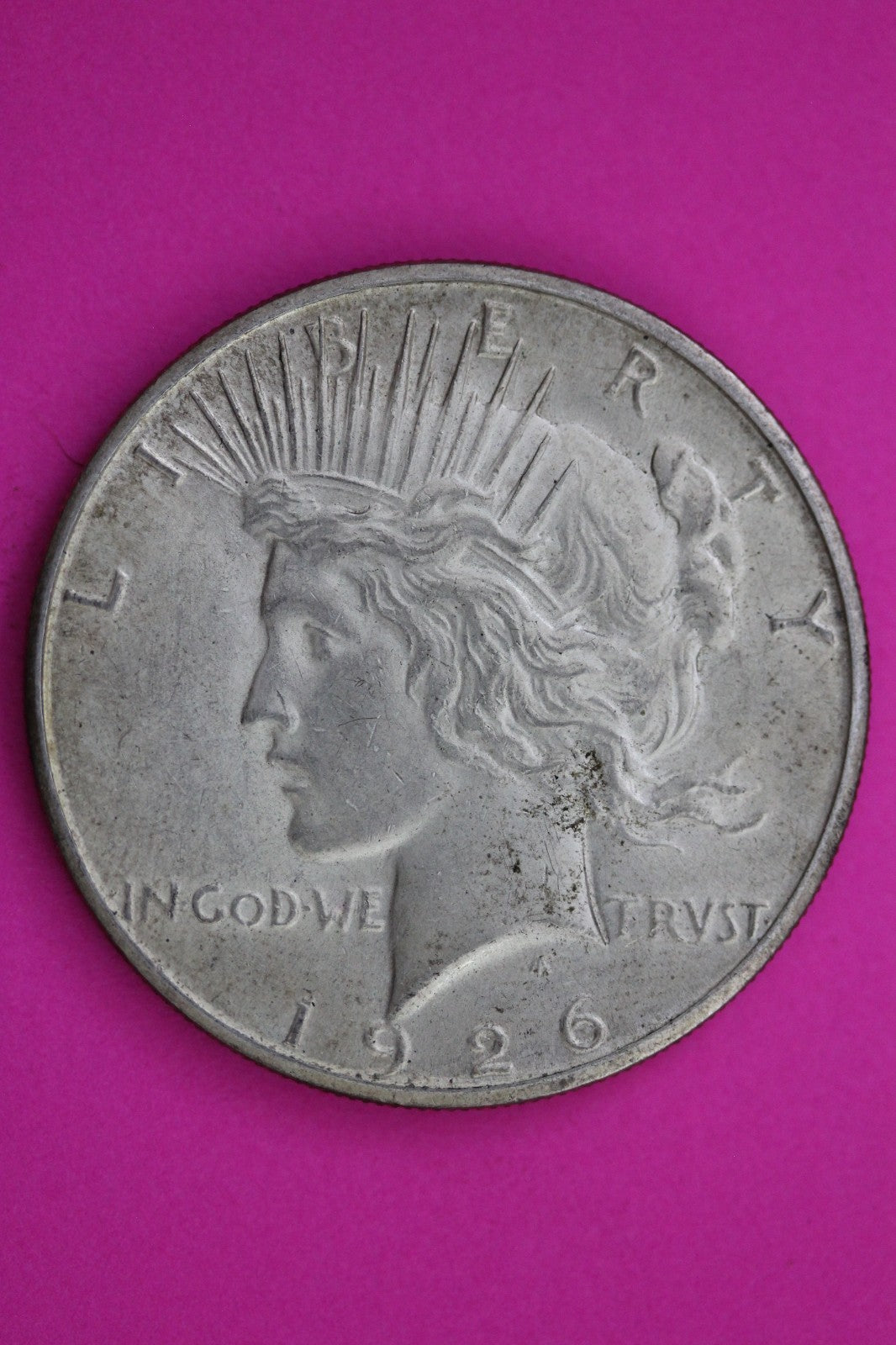 1926 S Peace Silver Dollar LIberty Coin Guaranteed Genuine American Seller 2217