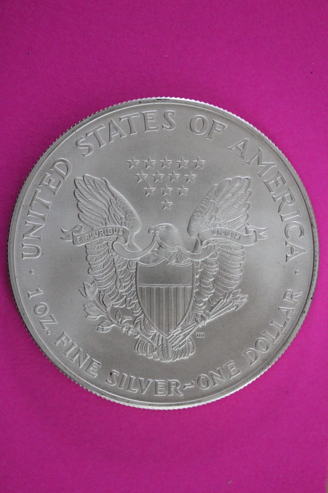 Colorized 1998 American Silver Eagle 1 Ounce .999 Fine Exact Coin Shown N0524