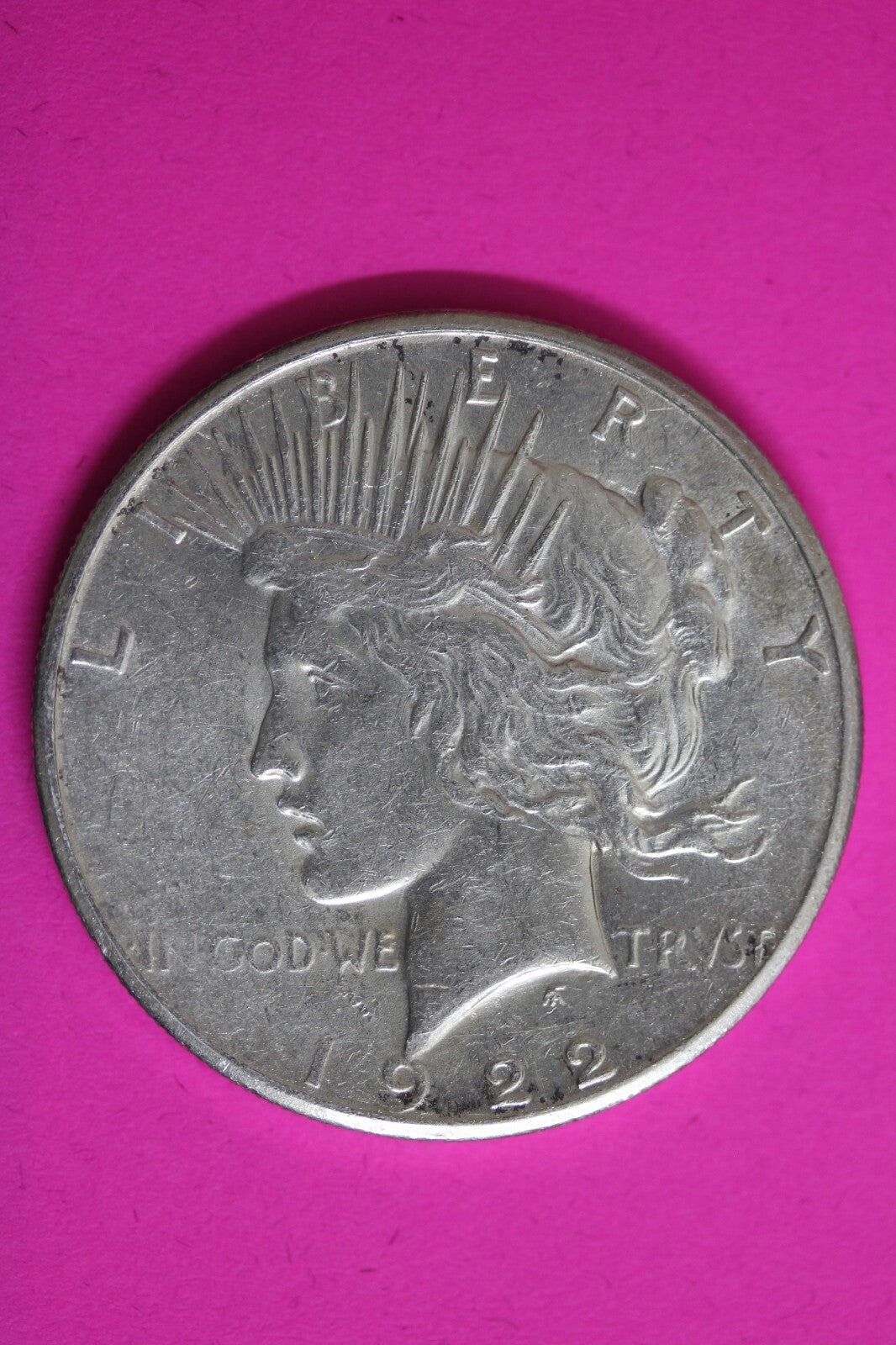 High Grade 1922 S Liberty Peace Silver Dollar San Francisco Mint Nice Luster 142