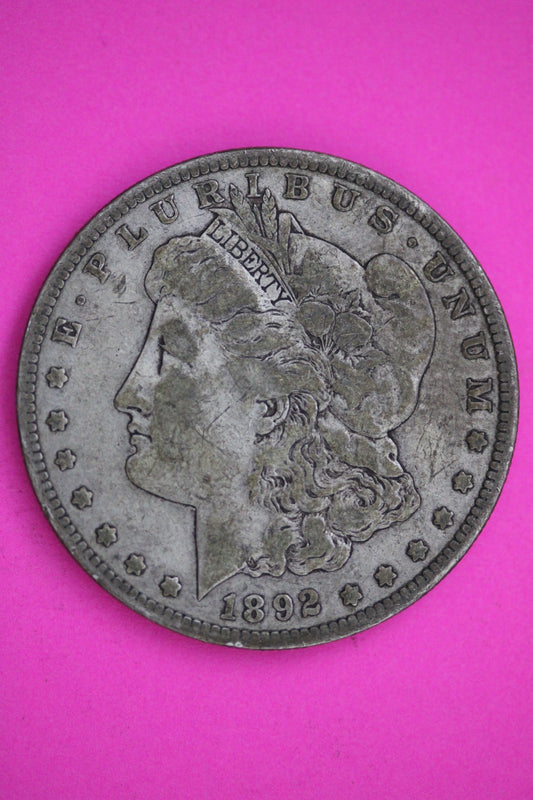 1892 S Morgan Silver Dollar Coin Guaranteed Authentic Coin American Seller 2512